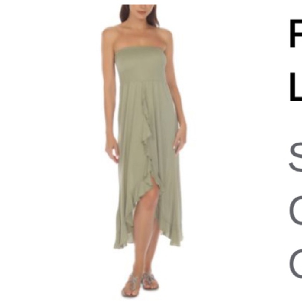 Sage Green cover up dress